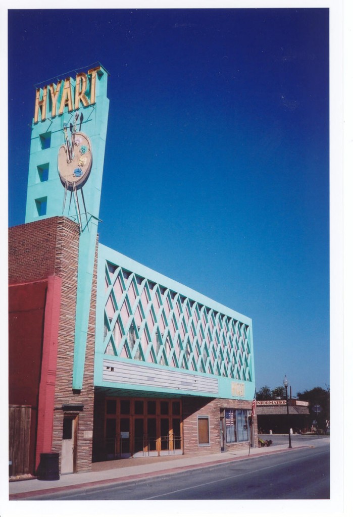 Hyart Theatre, U.S. 14, Lovell, WY - still in operation (since 1950)