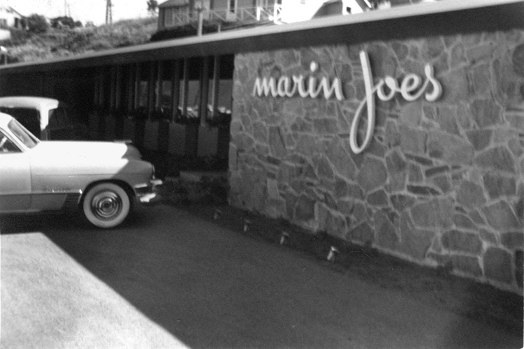 Marin Joe's in the 1950s. Photo courtesy of Jason Lewis' marinnostalgia.org and Marin Joe's
