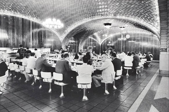 Grand Central Oyster Bar 1970s - image from Eater.com