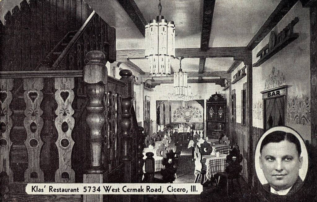 original dining room postcard