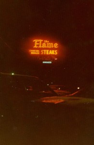 sign in 1970s - photo by The Flame facebook group