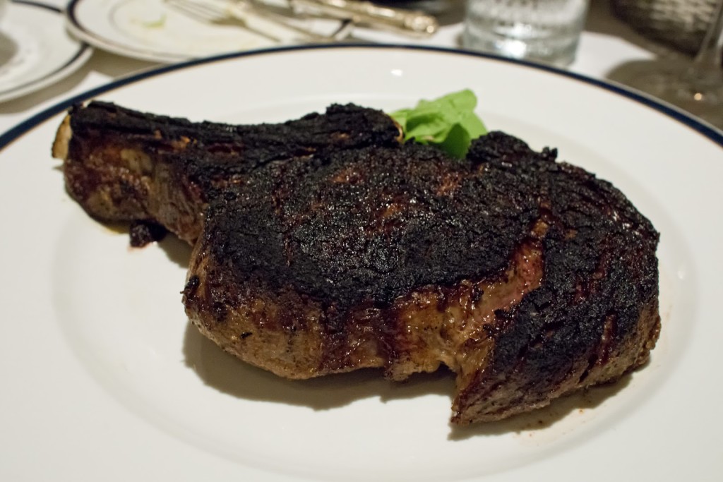 Pacific Dining Car rib steak