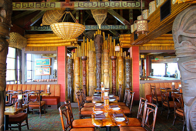 Tiki Room, Trader Vic's, Emeryville via EaterSF on Flickr