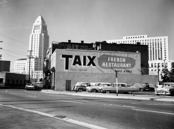 original Taix - photo by L.A. Public Library Archives