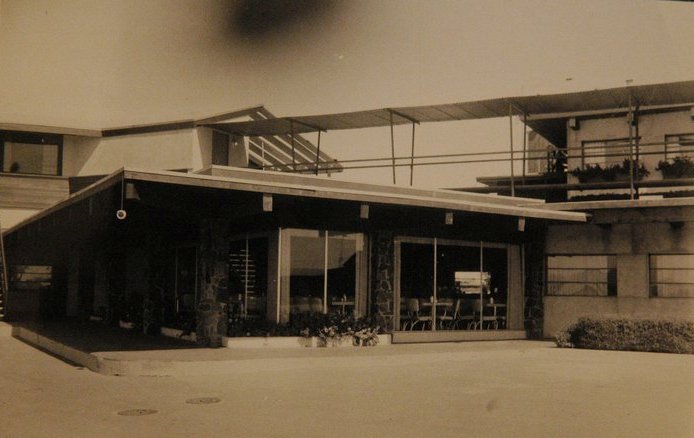 original Stockyards Cafe, 1950 - photo from Stockyards Restaurant's Facebook page