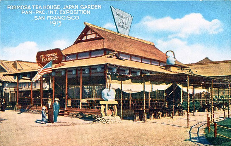 Formosa Tea House at Panama Pacific International Exposition, San Francisco, 1915