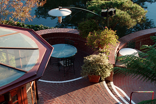 patios at Shadowbrook - image from Shadowbrook's website