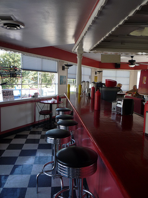 Inside Papoo's - photo by Carrie Swing on Flickr
