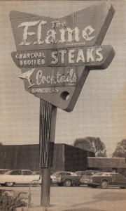sign in 1970s - photo by The Flame facebook group