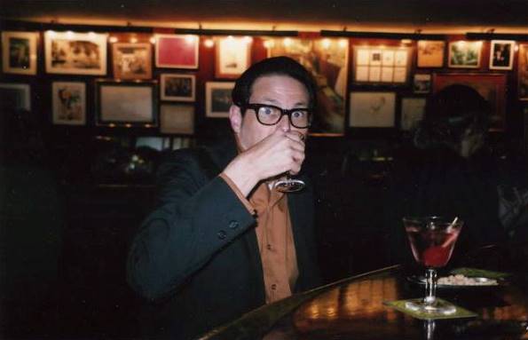 yours truly at Boadas - photo by Jeffrey Gouin, 2004