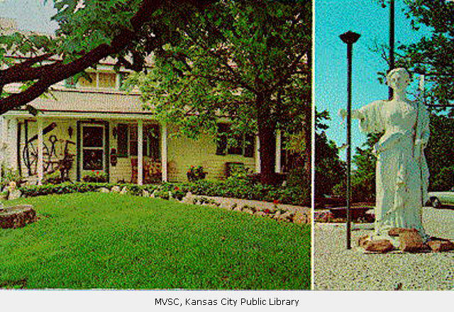 Sandy's Oak Ridge Manor postcard