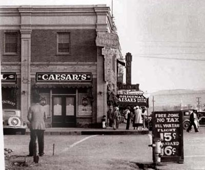 Original Caesar's Place restaurant, c. 1930 - image by The Kitchen Project