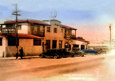 Hotel Caesar's Place, Tijuana, 1920s - image by The Kitchen Project